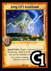 Grey Elf's Gratitude - Foil